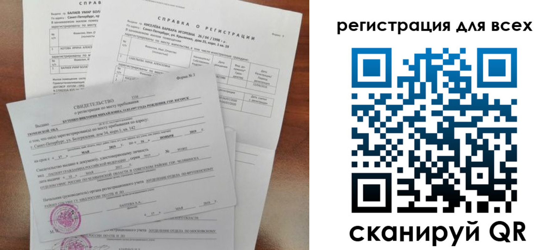 временная регистрация адрес в Урени